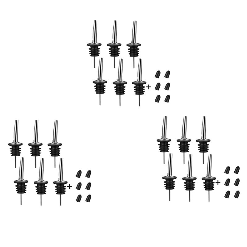 Speed Pourer Cap - A25F-18Pc Paslanmaz Çelik Dökücüler, Hızlı Dökücü,