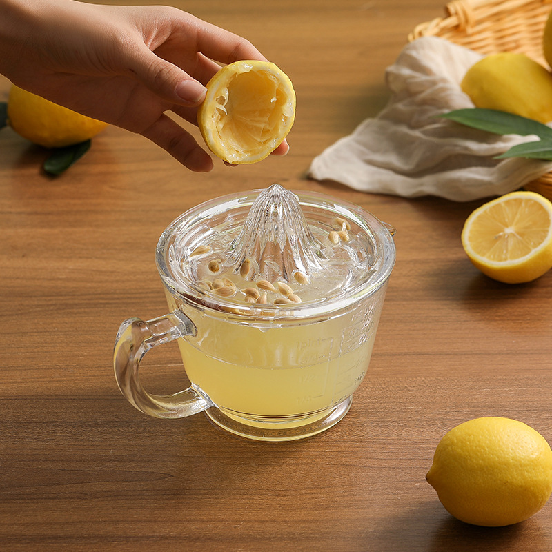 Citrus Juicer Bar - Yaratıcı Ev Tipi Cam Limon Sıkacağı,