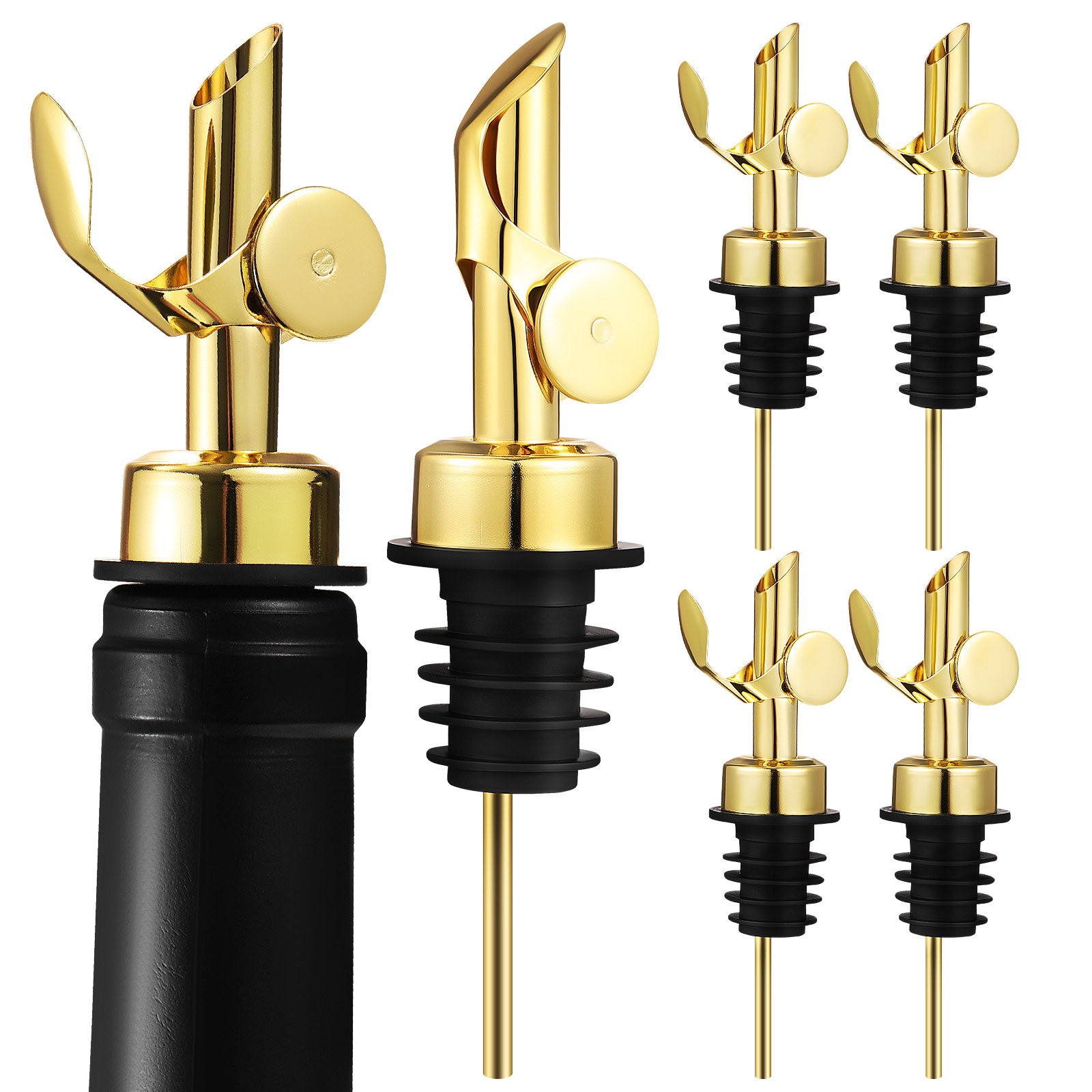6 Adet Paslanmaz Çelik İçki Şi - Speed Pourer Cap incelemesi ve fiyatı